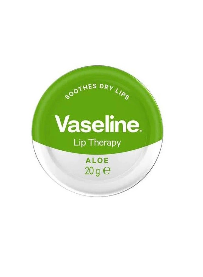 Vaseline Aloe Lip Therapy White/Green 20grams