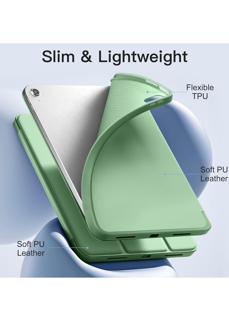 JAJEEK Compatible with iPad 10th Generation Case 10.9 Inch 2022, Slim Trifold Stand Protective Cover with Pencil Holder, Soft TPU Back, Auto Sleep/Wake Function, Lightweight, Durable, and Easy to Carry - Image 3