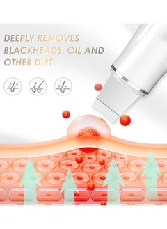 TG Face Scrubber Skin Spatula - Blackhead Remover with 4 Modes, Pore Extractor Face Spatula Deep Cleansing for Facial Skincare Women Gift  - Image 3