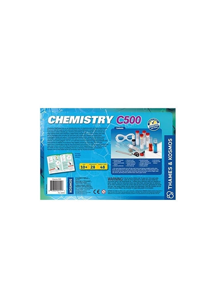 Thames & Kosmos Chemistry Chem C500 Science Kit with 28 Guided Experiments and 48-Page Manual - Image 3