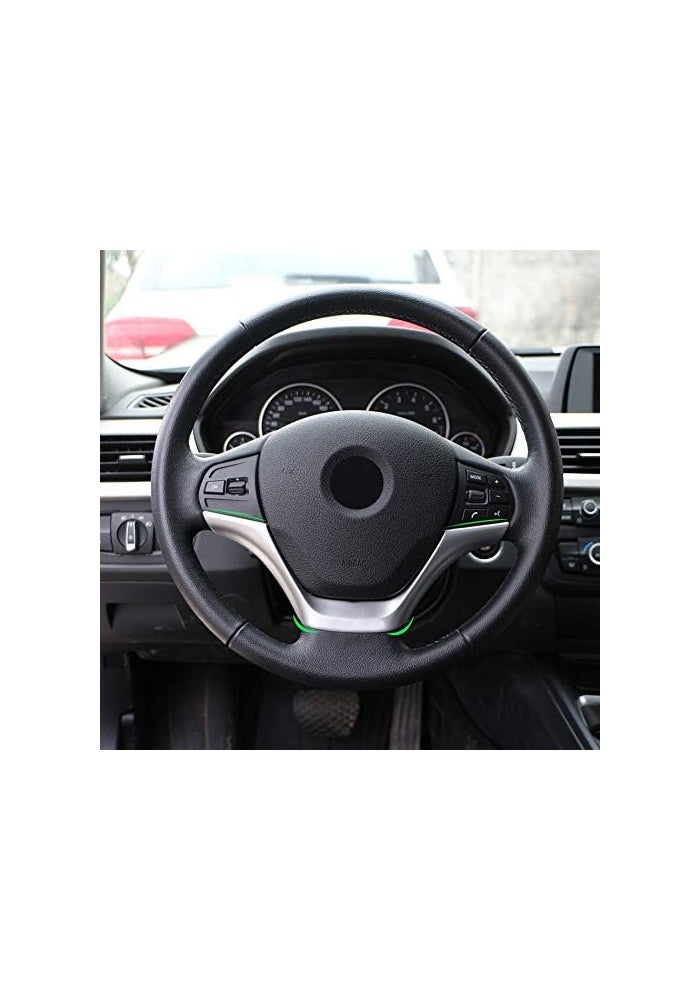 Wivplex ABS Chrome Steering Wheel Trim Cover for BMW 3 Series - Image 3