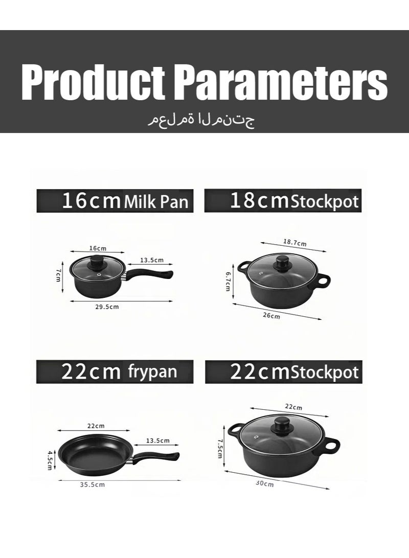 【Kitchen All-Round King】The 13-piece cookware set is now available! It covers all functions of frying, stir-frying, cooking, deep-frying, stewing and boiling. With one set in hand, you can improve your cooking skills without any worries. - Image 2