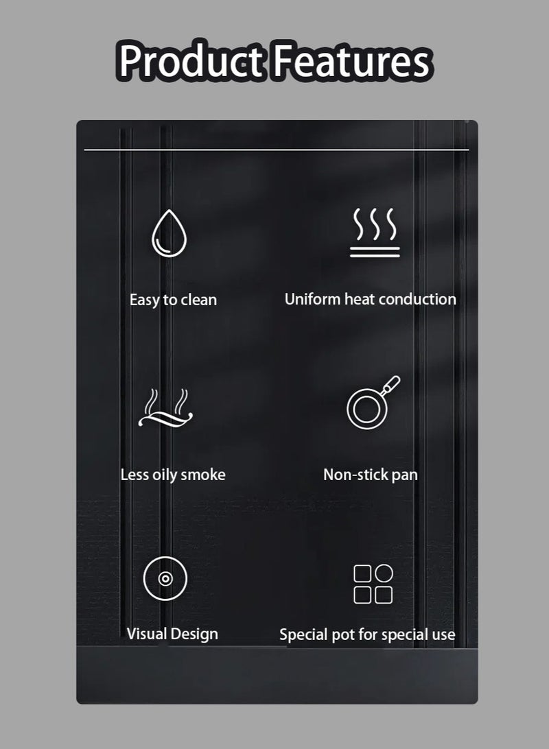 【Kitchen All-Round King】The 13-piece cookware set is now available! It covers all functions of frying, stir-frying, cooking, deep-frying, stewing and boiling. With one set in hand, you can improve your cooking skills without any worries. - Image 5