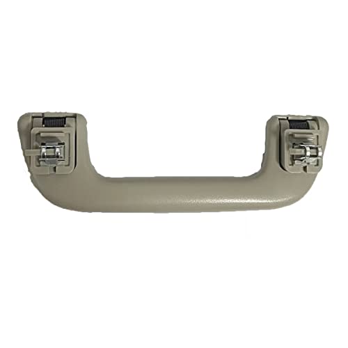 Vehjunc Auto Interior Grab Handle Compatible with Toyota Corolla 4Runner Yaris Vios Aruis Prius Previa Rav4 EZ 74610-52020 - Gray Beige - Image 4