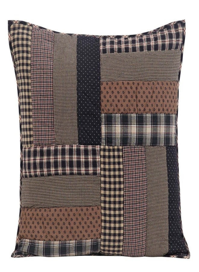 VHC Brands Bingham Star Quilted 5911 Euro Sham - Image 5
