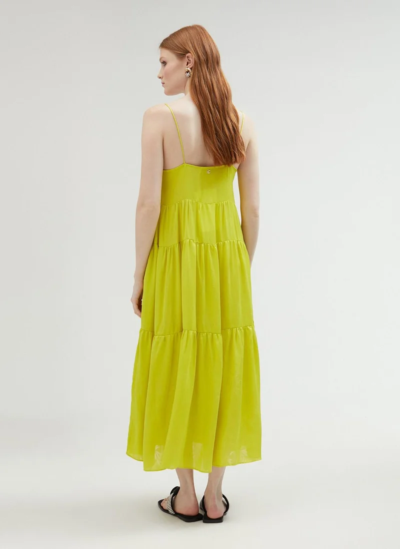 Lola Casademunt Ruffled strappy dress