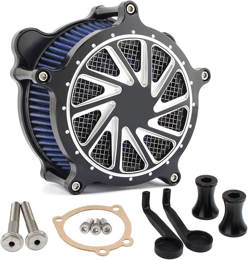 Wivplex Turbine Spike Air Filter for Harley Motorcycles - Image 1