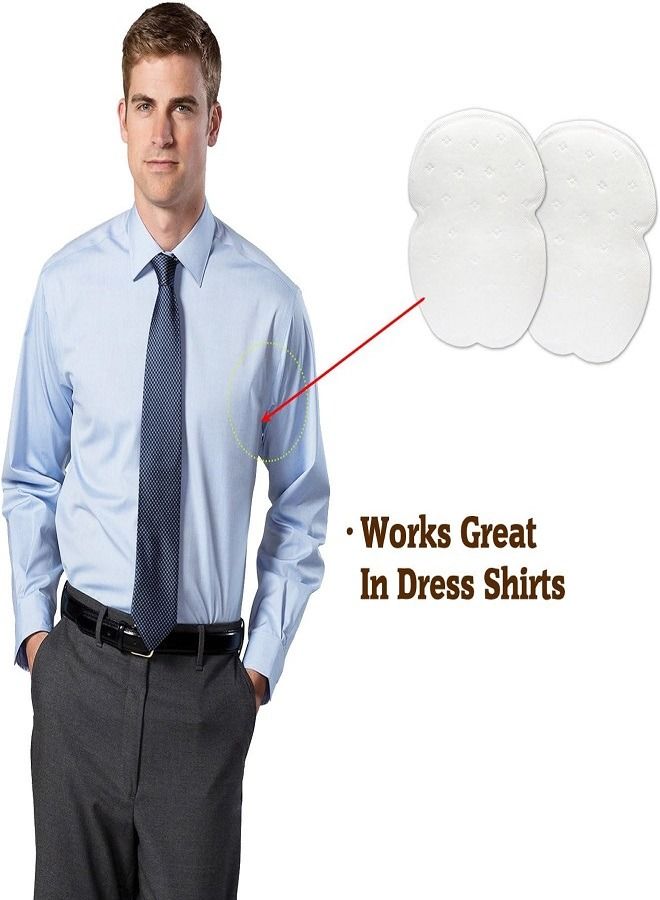 Underarm Sweat Pads Premium Quality Absorbent Dress Shields Armpit Guards Pack of 10 - Image 1