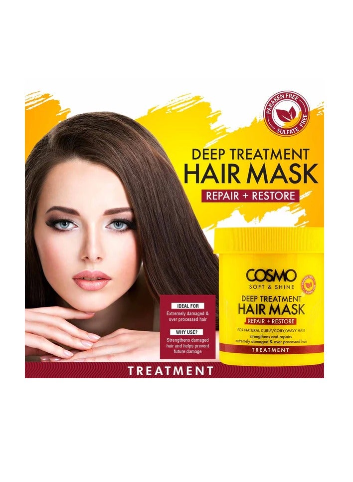 كوزمو ماسك الشعر كوزمو المعالج العميق - 450 مل - Image 2