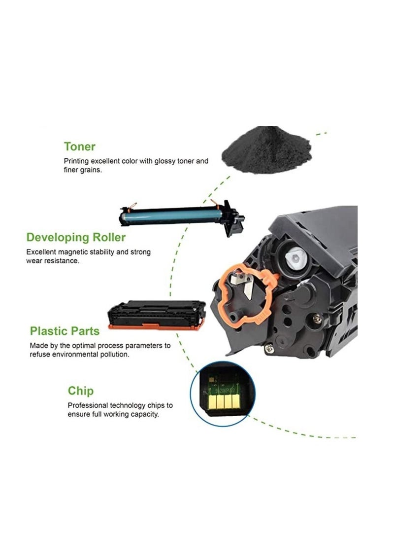 Terabyte 136A BLACK COMPATIBLE TONER - Image 2