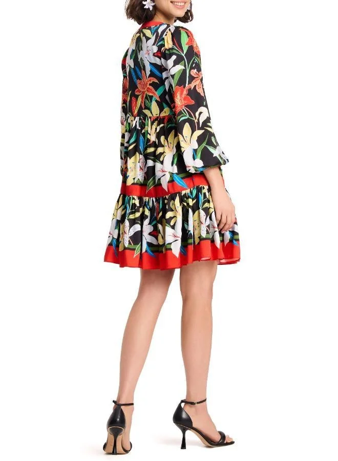 كيت سبيد Summer Lililes Twill Dress