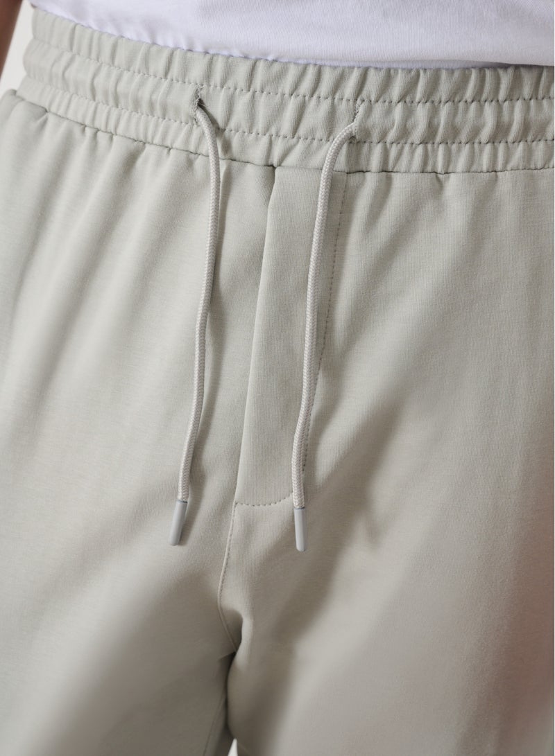 Marrakech Drawstring Casual Pants for Men – Light Green - Image 3