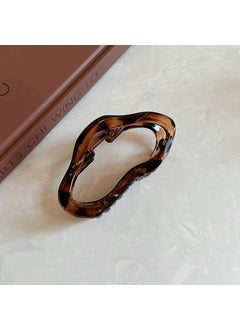 Generic 2023 Cloud Design Large Hair Claw for Women 9# Amber-cloud gripper 