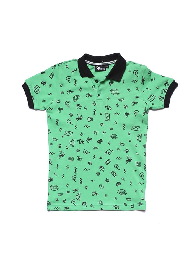 Andora - Short Sleeves Cotton Polo Shirt - Image 1