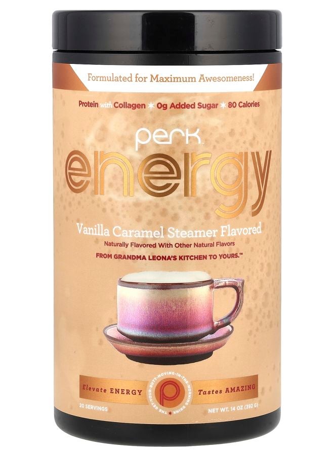 Vanilla Caramel Steamer 14 oz (392 g)