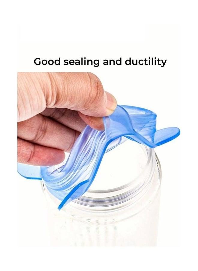 6 Pcs Stretchable Seal Silicone Fresh Cover Reusable Preservation Lids  - Image 3