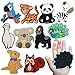 SUPINEEDO Fridge Magnet for Toddlers 13Full Back Magnetic Rubber Cute Animals Refrigerator Magnets for KidsToddler Toy - Image 4
