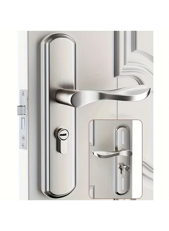 Heavy Duty Stainless Steel Single Sided Hole Door Lock 1 Set No Power Required - Image 1