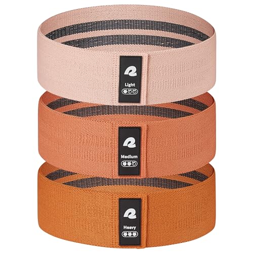 Retrospec Engage Booty Bands Resistance Band Set for Working Out & Exercise - Lightweight & Portable for Men & Women - Image 1