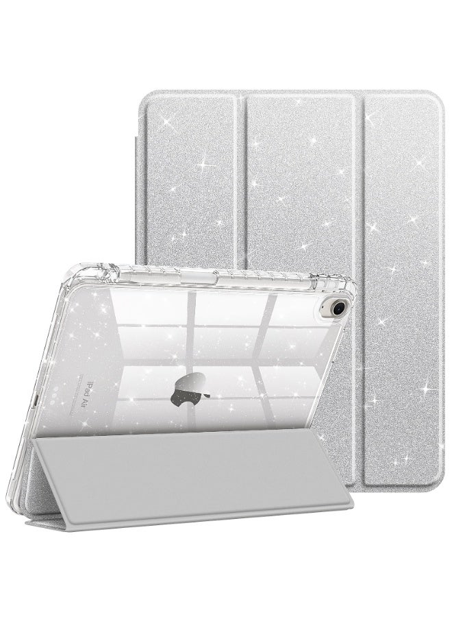 حافظة iPad مقاس 10.9 بوصة للجيل العاشر (2022) / iPad الجيل الحادي عشر A16 (2025) - غطاء نحيف مغناطيسي ثلاثي الطي مع حامل قلم رصاص، وخاصية السكون/الاستيقاظ التلقائي، وحماية خفيفة الوزن ومقاومة للصدمات - Image 1