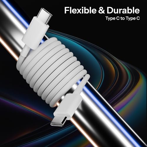 AILKIN 45W Fast Charging USB-C to Type-C PD Cable Compatible for Google Pixel – Pixel 10 Pro Fold, 10 Series, 9 Pro XL, 8/7/6/5, Chromebook & More - Image 2
