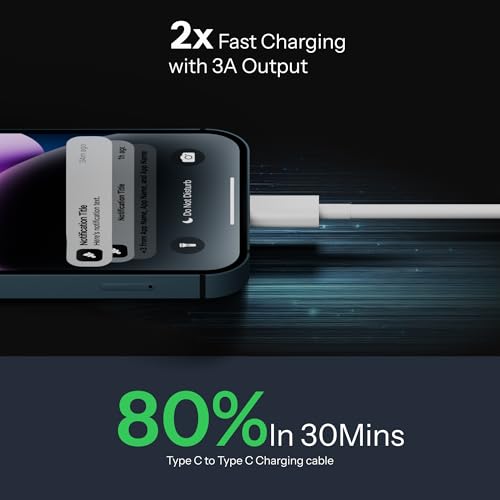 AILKIN 45W Fast Charging USB-C to Type-C PD Cable Compatible for Google Pixel – Pixel 10 Pro Fold, 10 Series, 9 Pro XL, 8/7/6/5, Chromebook & More - Image 4