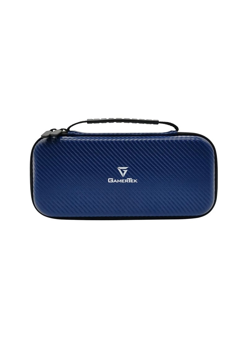 جاميرتيك GamerTek Power Up Nintendo Switch 2 Charging Carry Case with 10,000mAh Built-in Power Bank â€“ Blue - Image 1