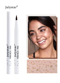 Fake Freckle Pen, Faux Freckles Temporary Tattoo Freckles Phreckles Marker Pencil Makeup, Fake Freckle Pen Makeup Set Long Lasting Waterproof