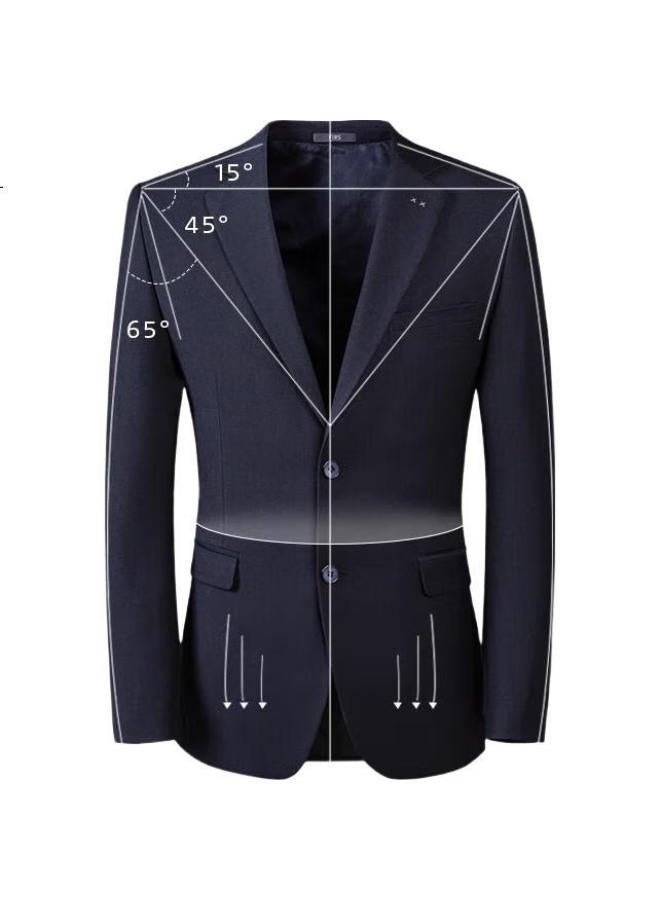 FIRS Shanshan Suit Set For Men, Four-Season Slim Fit Professional Formal Wear, Business Attire, Groomsmen And Groom Suits, Wedding Attire, Men'S Clothing - Image 3