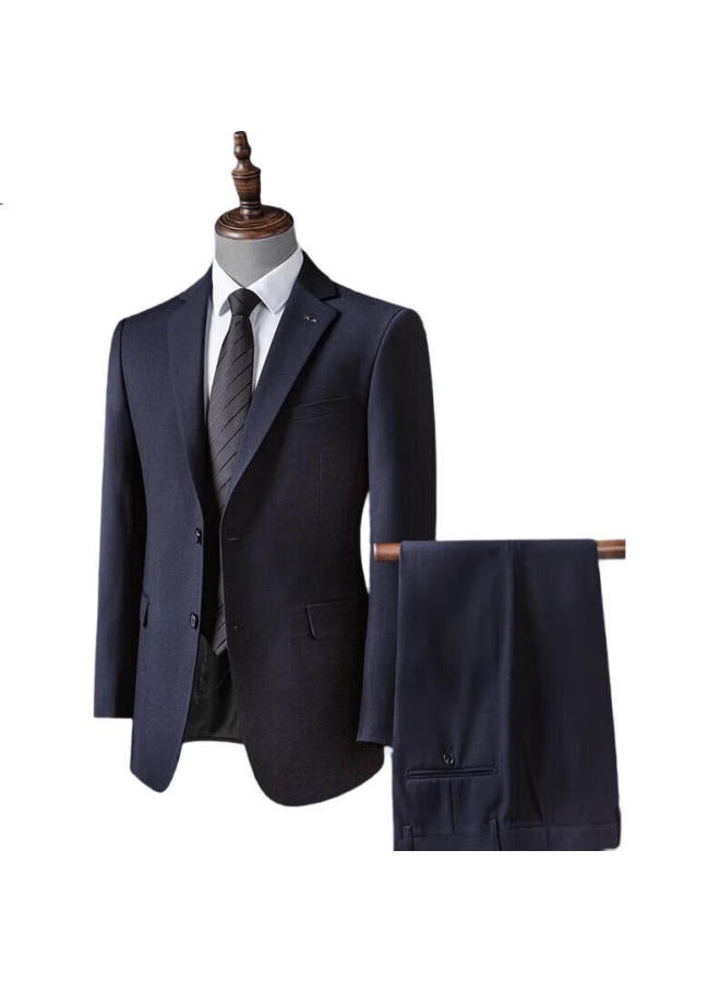 FIRS Shanshan Suit Set For Men, Four-Season Slim Fit Professional Formal Wear, Business Attire, Groomsmen And Groom Suits, Wedding Attire, Men'S Clothing - Image 2