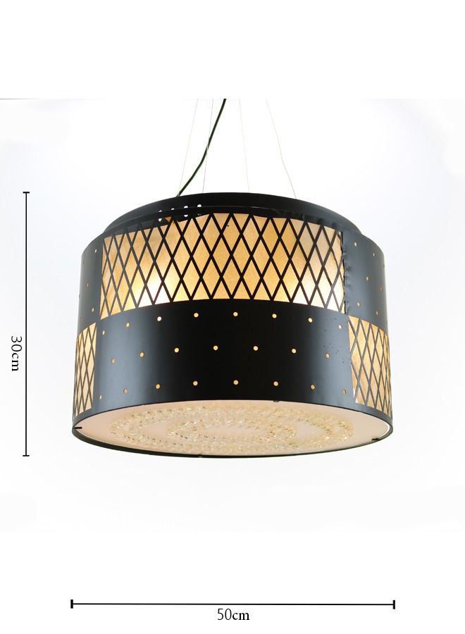 Fiamco modern chandelier with 3 LED lights - 2023-BK