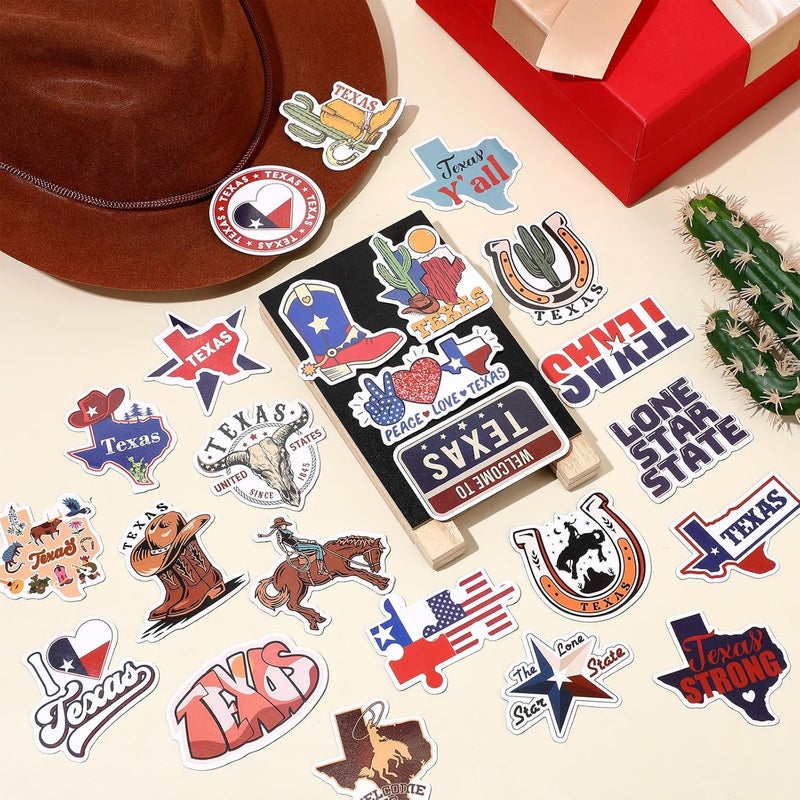 Konohan 30 Pcs Texas Souvenirs Gifts Texas Magnet for Refrigerator City Magnetic Refrigerator Stickers for Home Decoration - Image 4