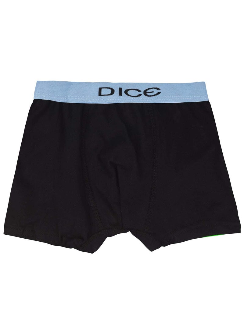 DICE Pack of 3 Plain Color Cotton Boxer for Men  - Image 4