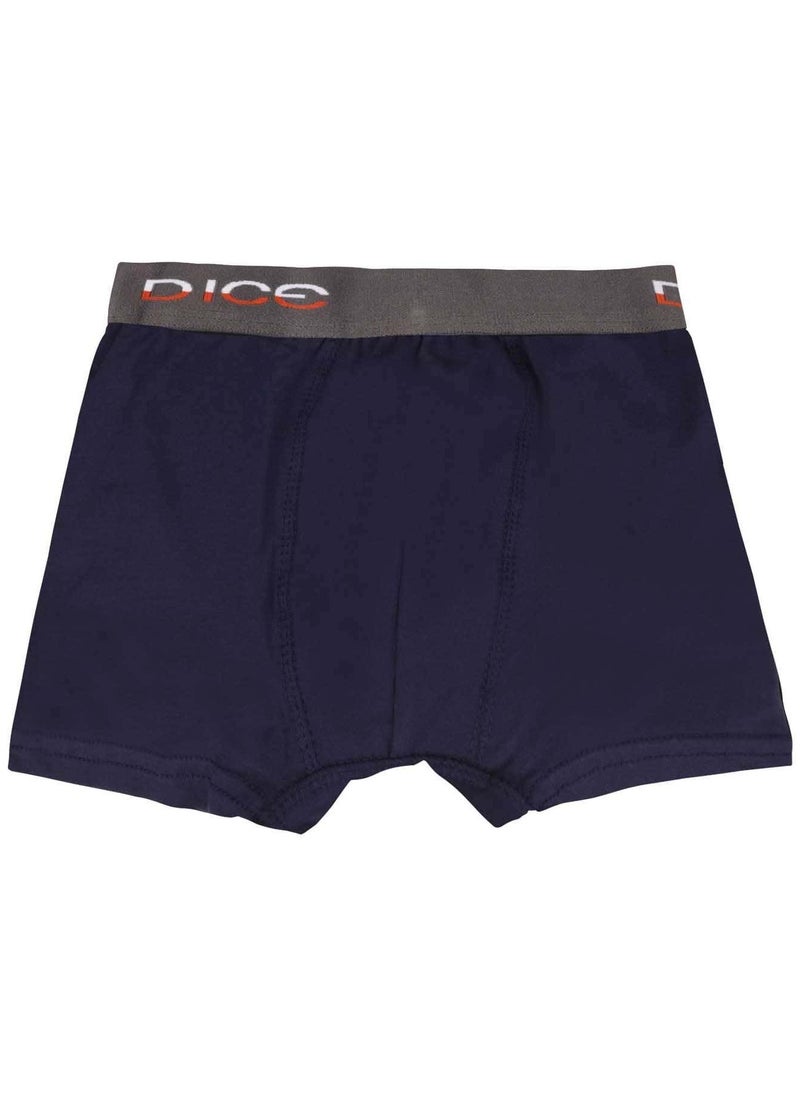 DICE Pack of 3 Plain Color Cotton Boxer for Men  - Image 5
