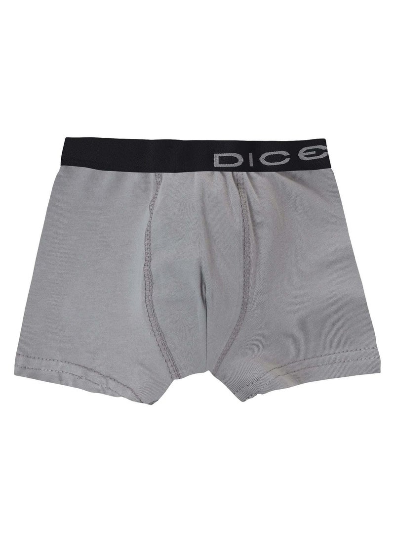 DICE - Pack of 3 Plain Color Cotton Boxer for Men - Image 1