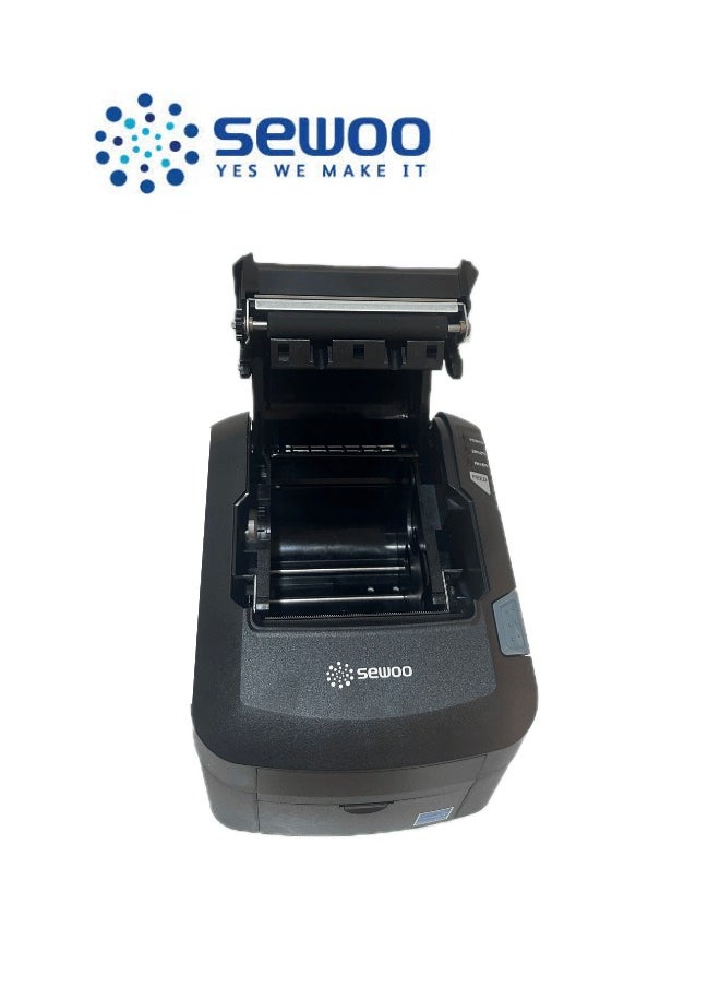 SEWOO Sewoo TE322 Thermal Receipt Printer – 200mm/sec, Auto Cutter, USB + Parallel Interface, High-Speed POS Invoice Printer  - Image 2