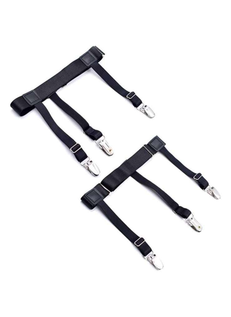 Shirt Holder Strap with Non-Slip Locking Clip,Adjustable Shirt Stays,Black - pzsku/ZEABCED051FCB55E06E1AZ/45/_/1721829347/ff73694a-c7ab-4980-8115-2afb83a9f315