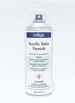 Vallejo 28.532 VALLEJO HOBBY PAINT SPRAY SATIN VARNISH 400ml 