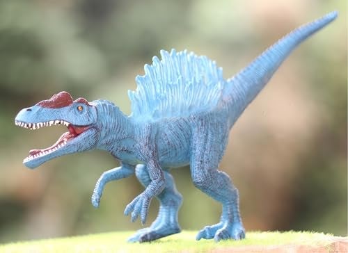 Gemini&Genius GeminiGenius Spinosaurus Dinosaur Toy for Kids Spinosaurus Dinosaur Action Figure with Moveable Mouth Great Gift Birthday Cake Topper Room Decoration Collection Dino Toys for Kids - Image 5