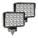 Exzeit 120W 6 Inch Trator Work Light 10400Lms Excavator Flood Light Offroad Lighting fits Farm Tractor Engineer Truck 1224V - Image 2