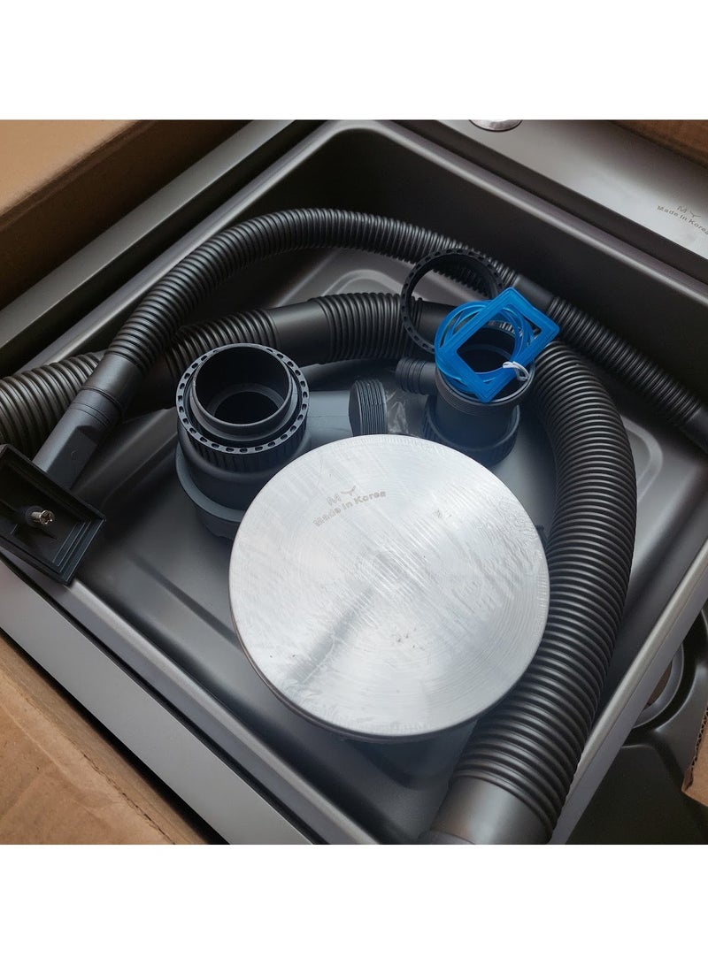 Shams Smart kitchen sink, 76 x 45, including everything including a drainer and a mixer - Image 2