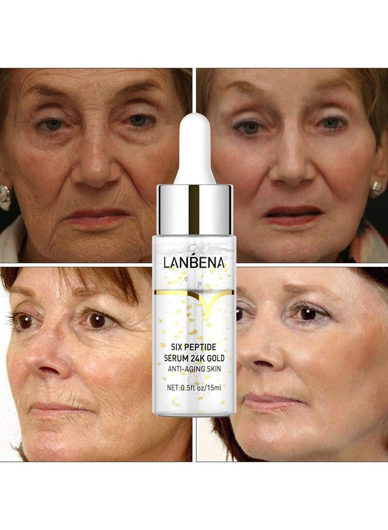 LANBENA Easilydays Face Peptides Serum Oil For Skin Lift Firming Care+Eliminate Fine Lines+Moisturizing(Packaging Upgrade) - Image 2