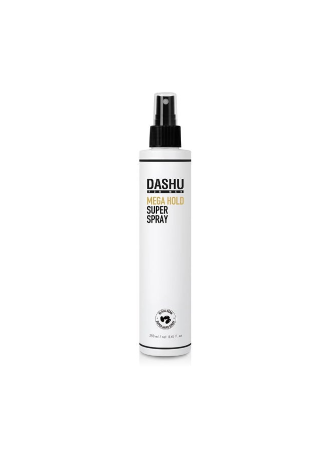 DASHU Mega Hold Super Hair Spray 845 fl oz UltraStrong Fixation Hairspray for Women Men Dryness Prevention Natural Finish Easy WashOut - Image 2