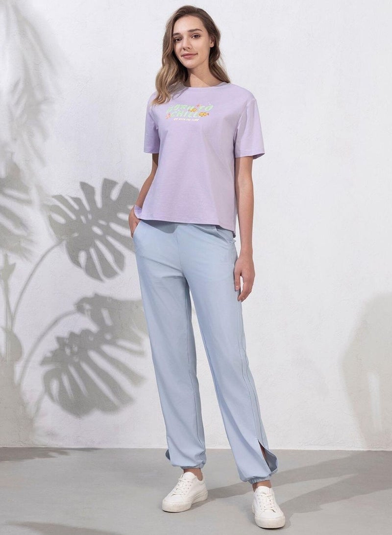 GIORDANO Women's High Waist Knitted Joggers - Image 2