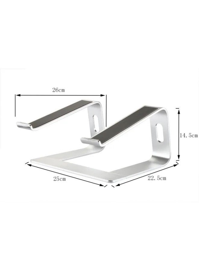 Aluminum Alloy Mobile Phone Bracket Non-Slip Neutral Spot LCD Lazy Stand Elevated Stand-Color:Black - Image 1