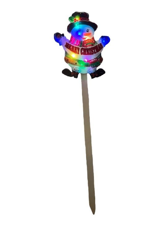 Christmas Decorations Outdoor  Christmas Decor  Lights Garden  snow man - Image 2