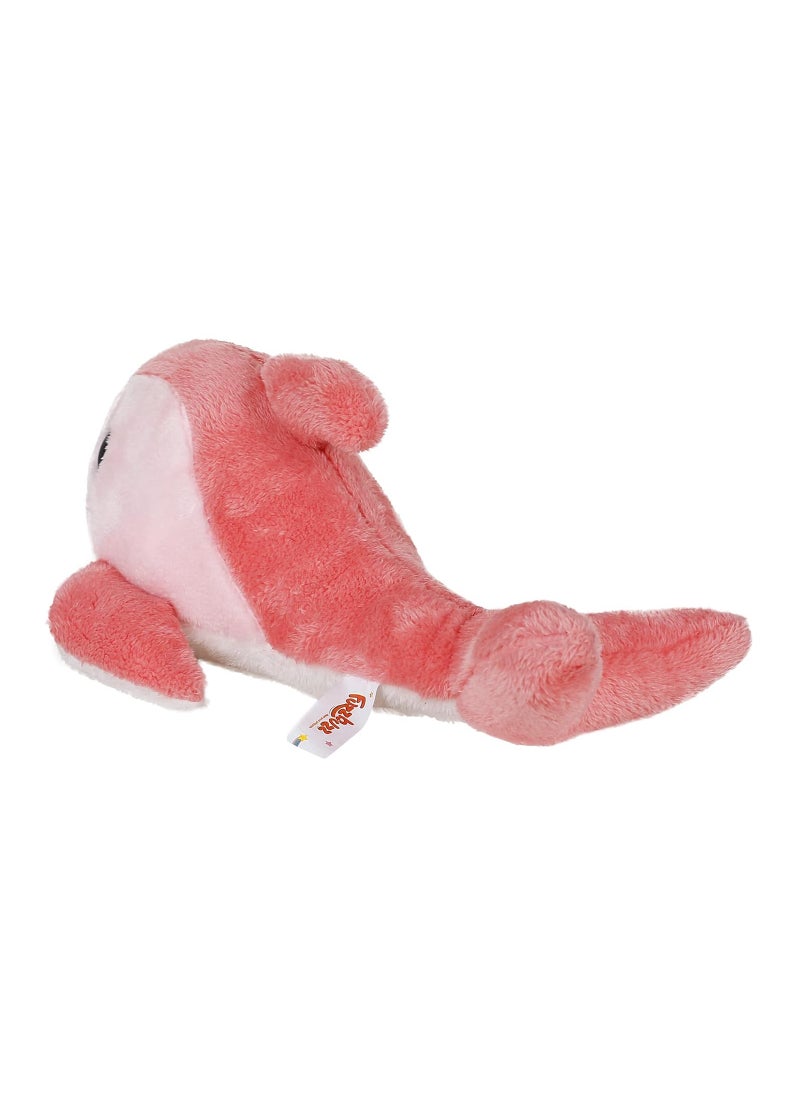 Hamleys - Pink Dolphin Stuffed Animal Soft Toys for Kids Gift for Boys and Girls Pink 40 cm - Image 1