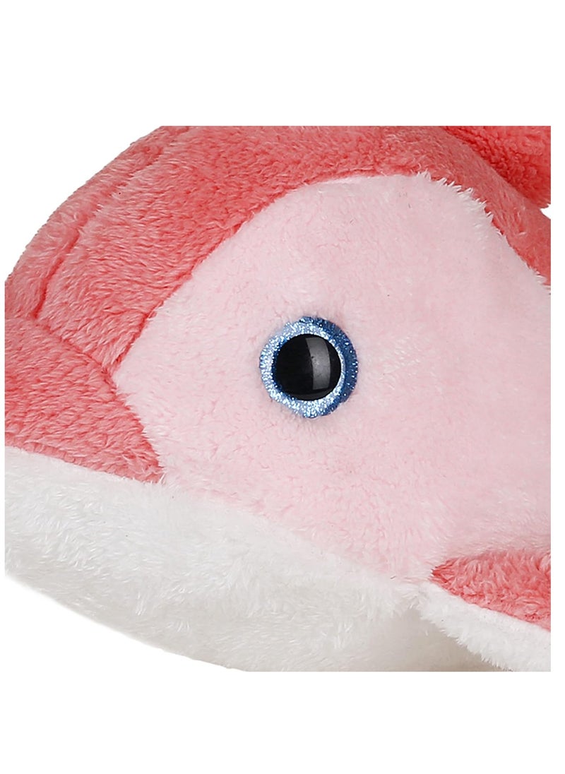 Hamleys - Pink Dolphin Stuffed Animal Soft Toys for Kids Gift for Boys and Girls Pink 40 cm - Image 1