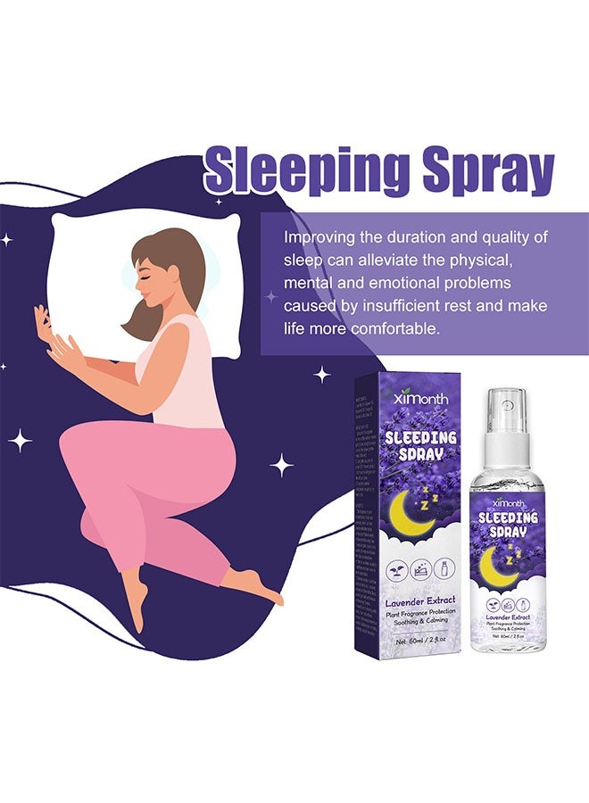 سيمونث بخاخ الكتان بالخزامى، بخاخ نوم معطر بالخزامى، زيت عطري مهدئ لتحسين النوم، معطر داخلي للوسائد بخزامى 100 مل - Image 5