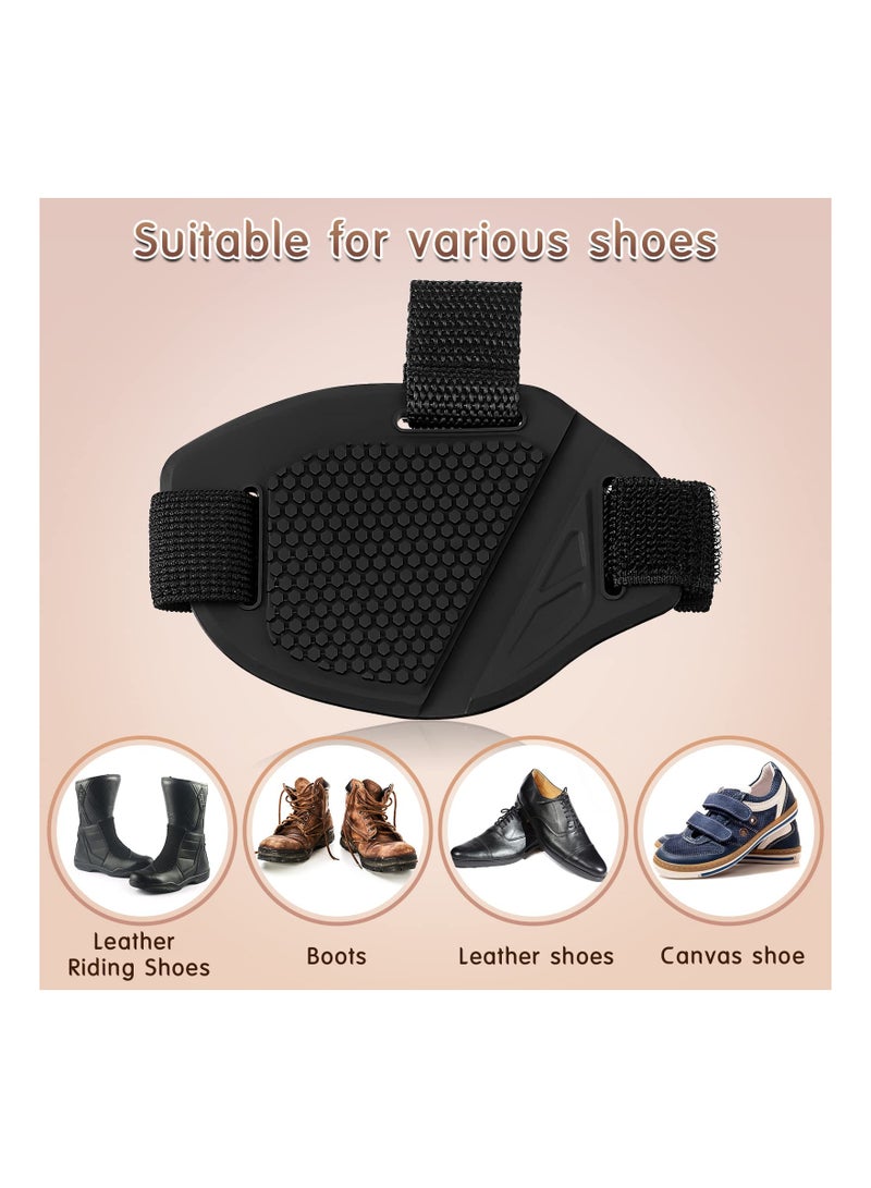 كابتن تيك Motorcycle Gear Shift Pads, Rubber Shoe Cover Accessories for Clutch Protection, 4-Piece Set for Men and Women, Essential Gear Shifter Protection. - Image 3